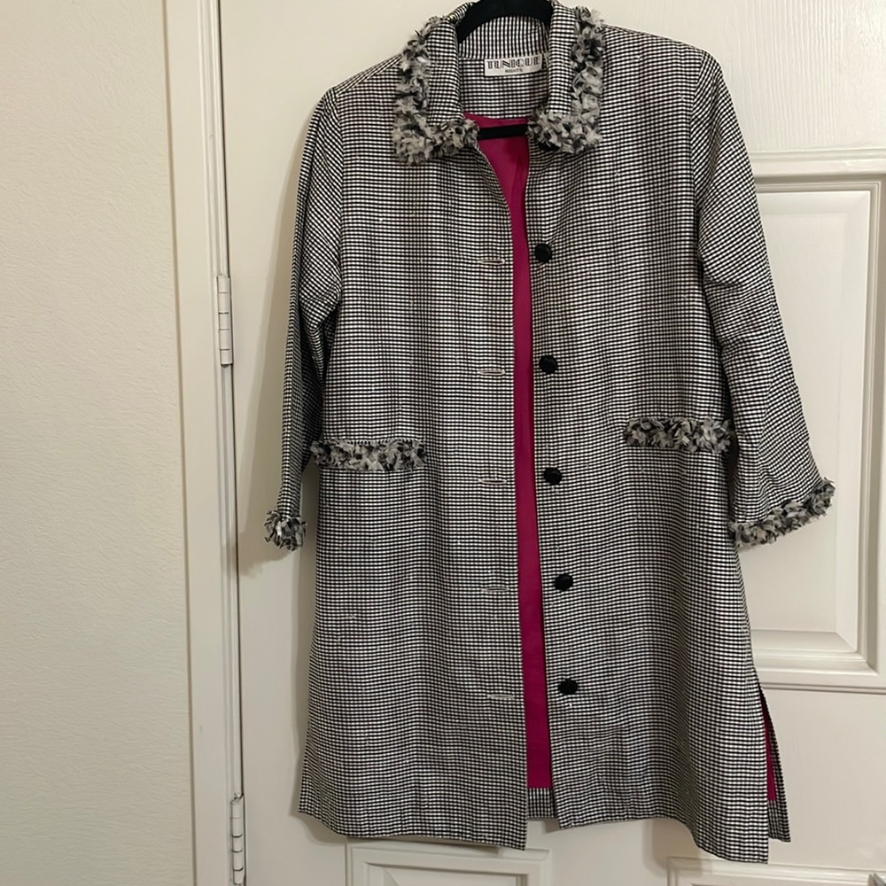 Silk Theater Coat .Jacket  Sz M
